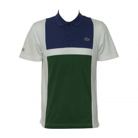 Lacoste tricolor polo shirt hotsell